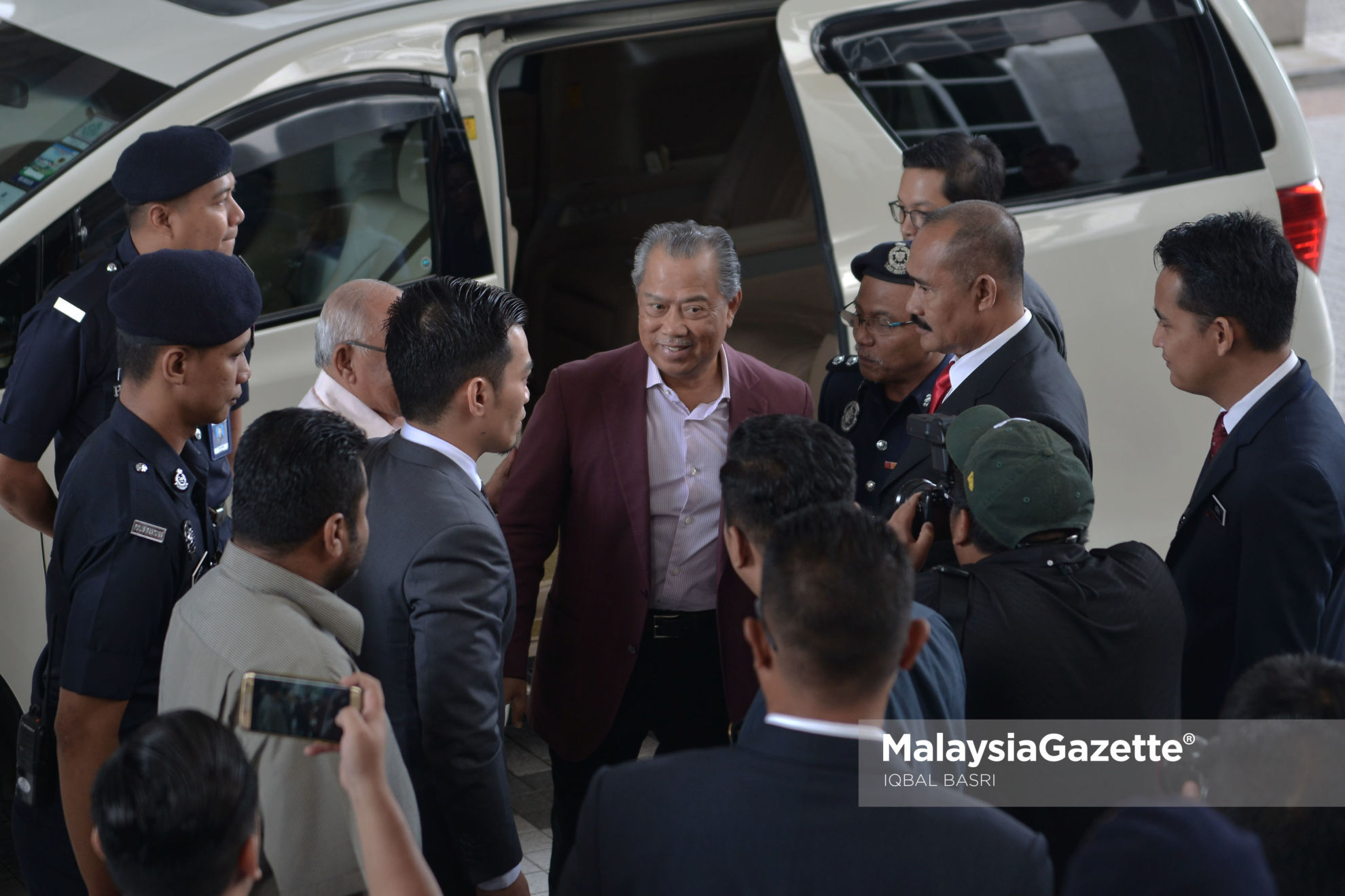 Muhyiddin Hadir Beri Sokongan Kepada Tun Mahathir