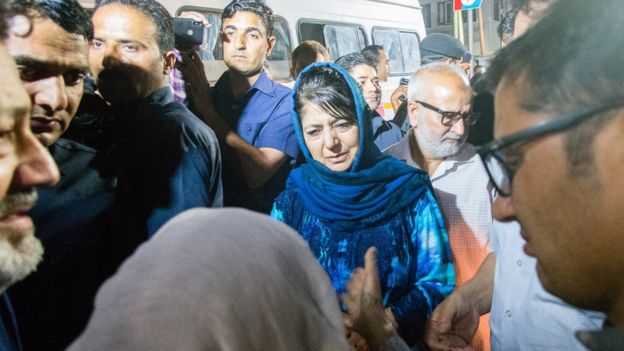 alt Ketua Menteri Kashmir, Mehhooba Mufti