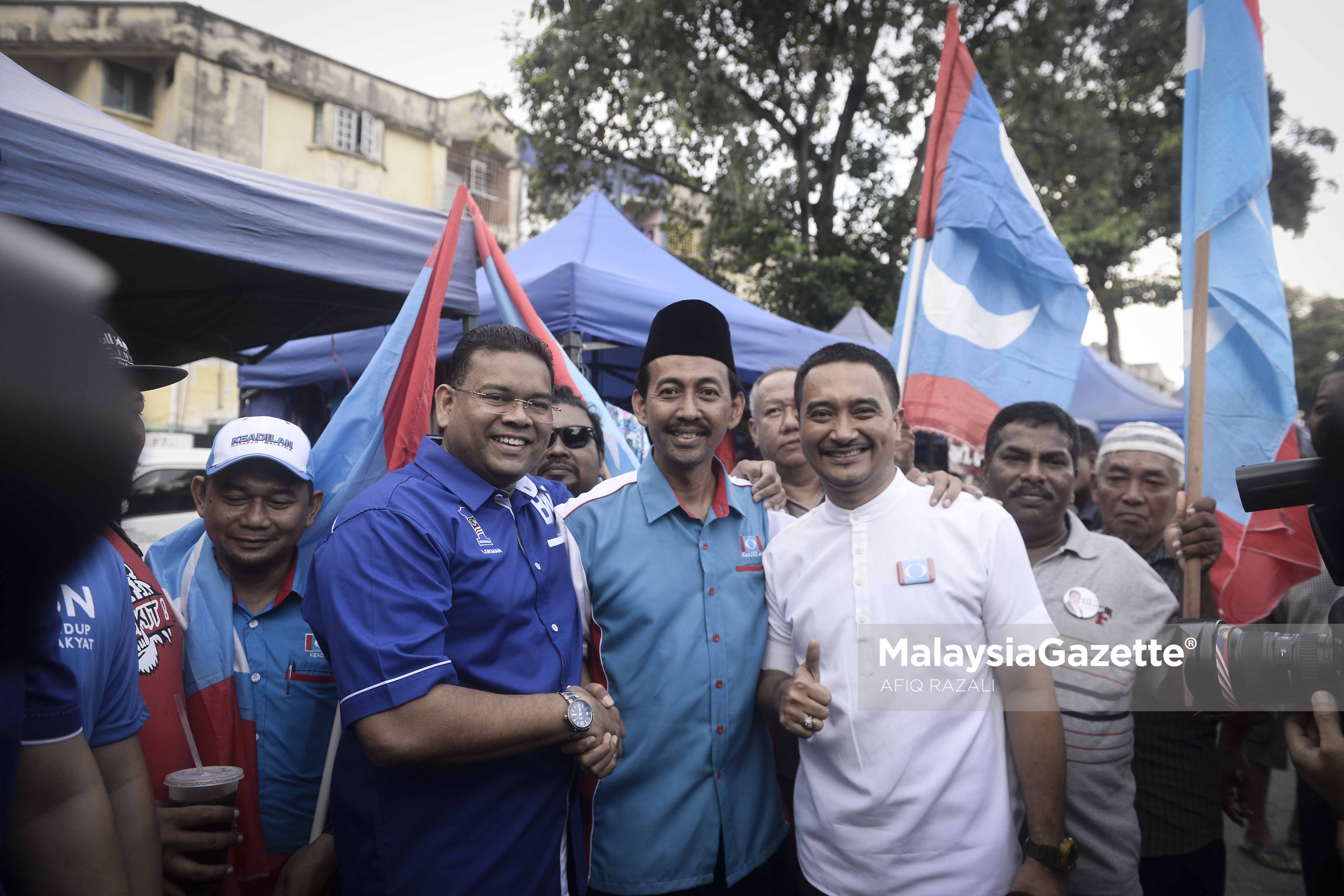 calon PKR dan BN bertembung