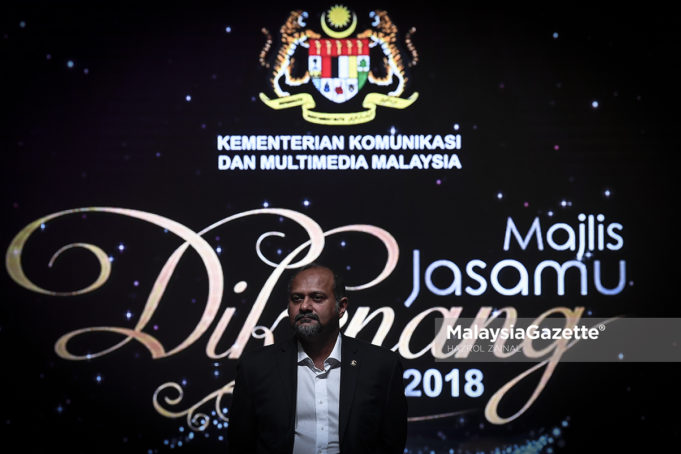 Menteri Komunikasi dan Multimedia, Gobind Singh Deo hadir pada Majlis Jasamu Dikenang di Pusat Konvensyen Antarabangsa Putrajaya (PICC), Putrajaya. foto HAZROL ZAINAL, 27 SEPTEMBER 2018.