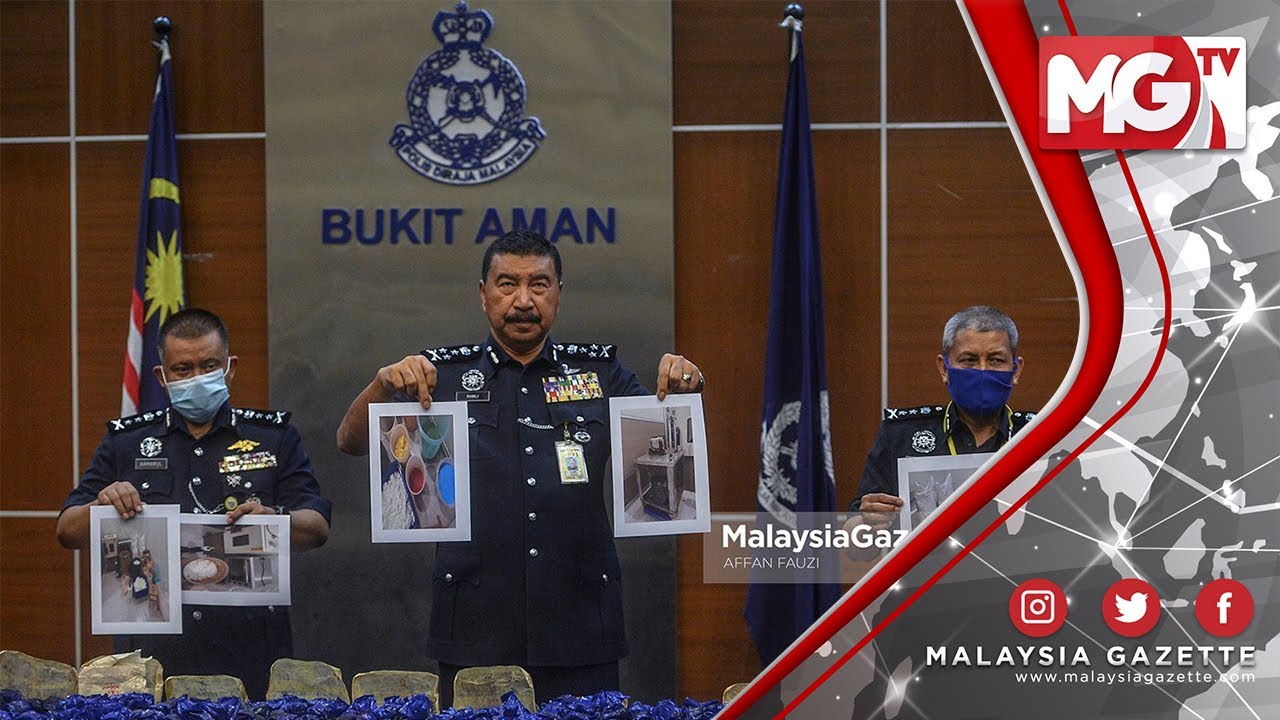 TERKINI Polis Rampas Dadah Lebih RM12 Juta Dalam Empat Hari