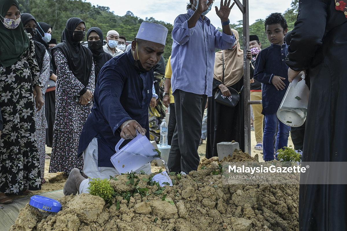 Jenazah Ibu Abam Ali Selamat Dikebumikan