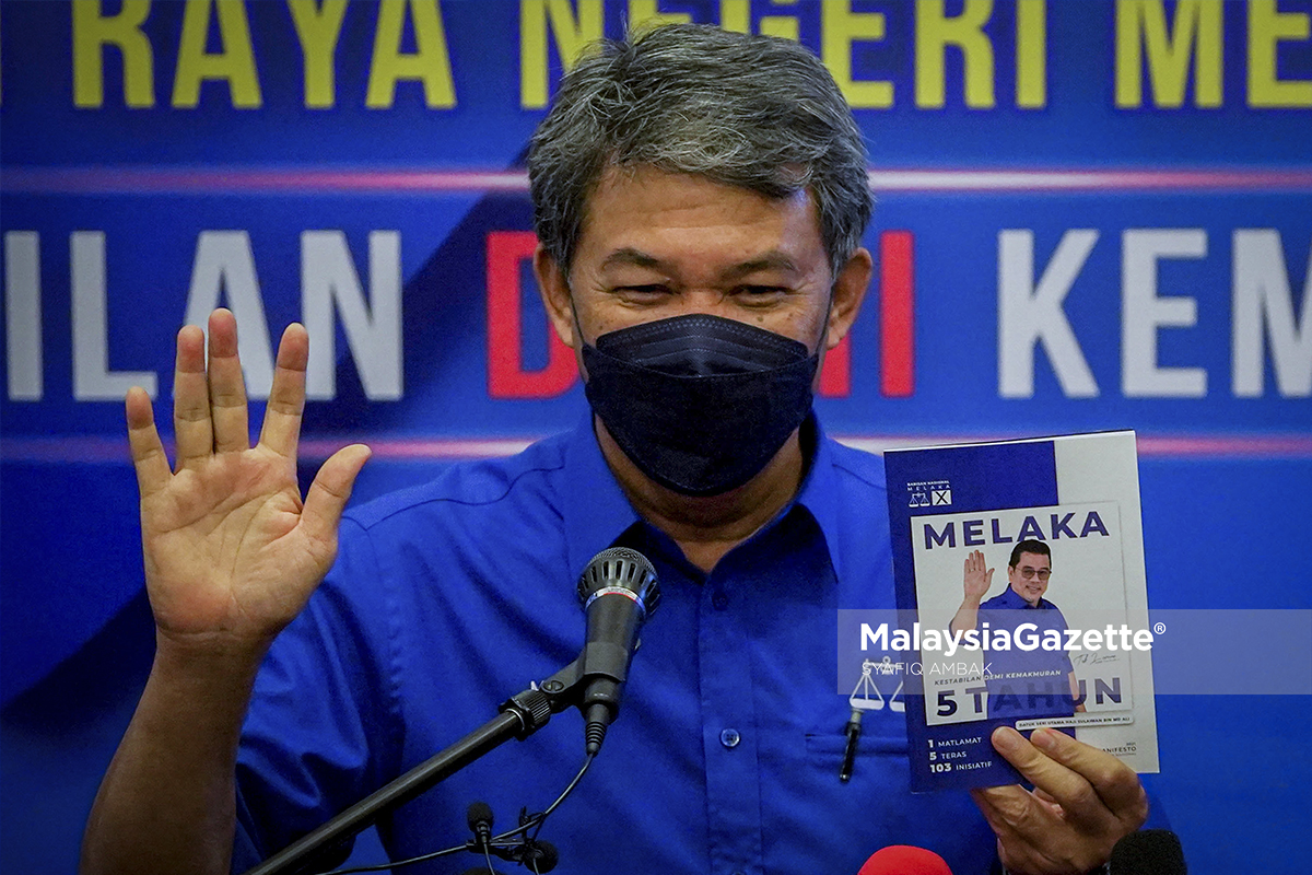 Prn Melaka Manifesto Bn Paksi Kesejahteraan Rakyat