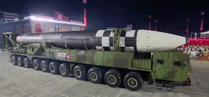 Korea Utara Mungkin Sedang Uji Icbm Raksasa Yang Baharu