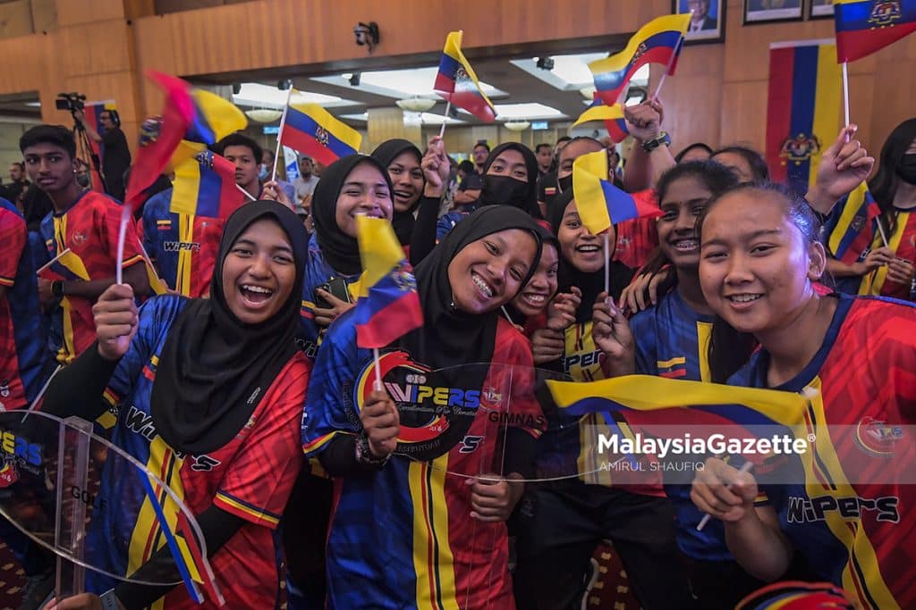 Penyerahan Bendera Kontinjen Wilayah Persekutuan Ke Sukma 2022