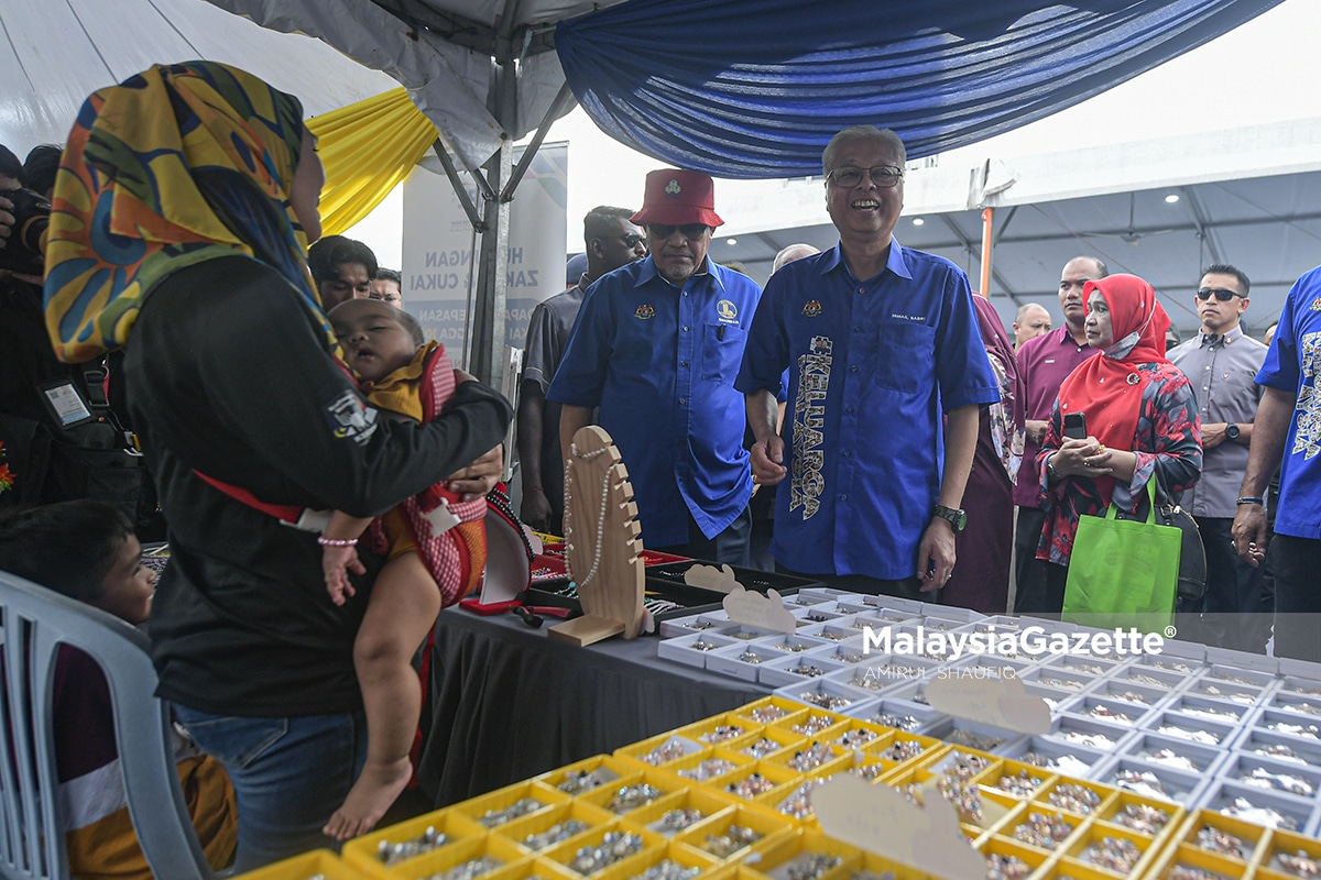 Ismail Sabri Pada Pesta Mega Penjaja Peniaga Dan Usahawan Kecil