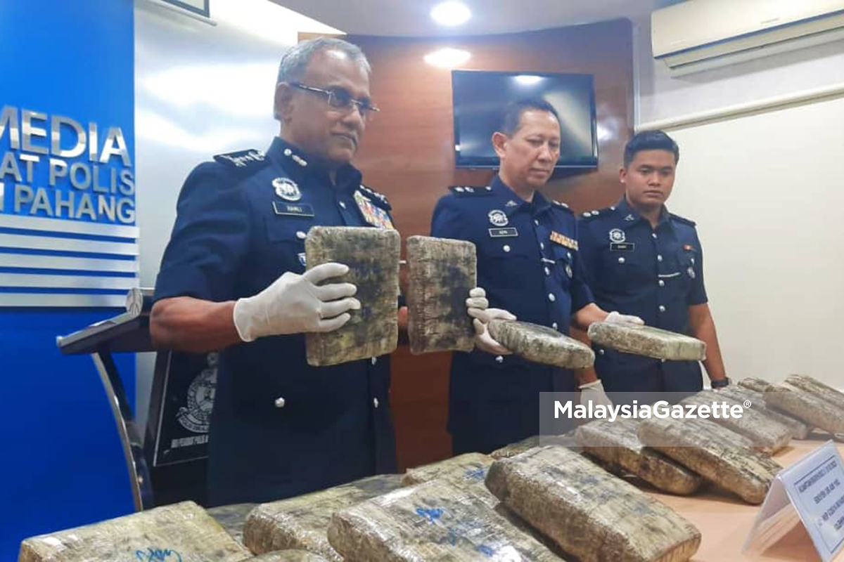 Pembantu Kedai Makan Edar Kg Ganja Diberkas Polis