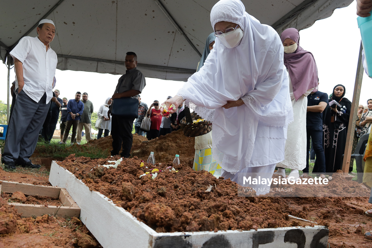 Suasana Pengebumian Jenazah Allahyarham Raymond Goh