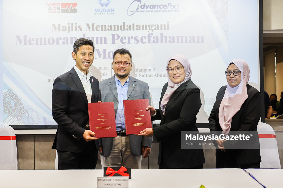 Majlis Menandatangani Memorandum Persefahaman Antara Uitm Dan Advance Pact