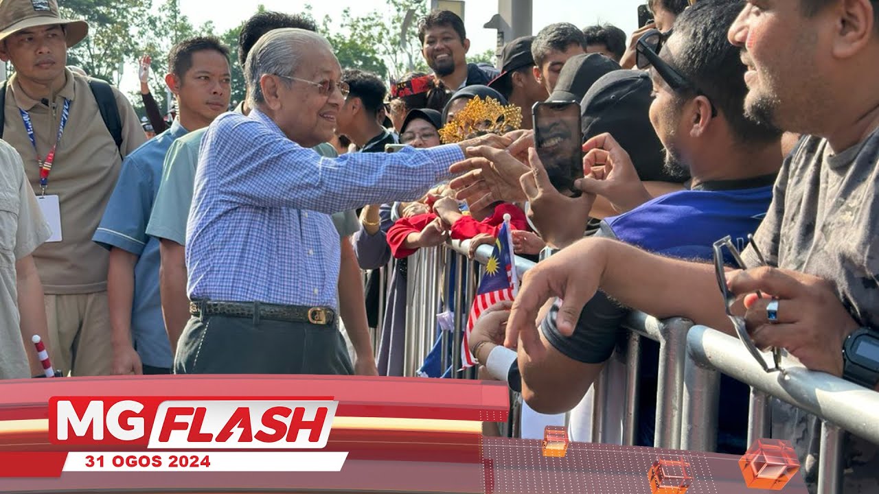 Pada Usia 99 Tahun Tun Mahathir Bersemangat Sambut Hari Kebangsaan