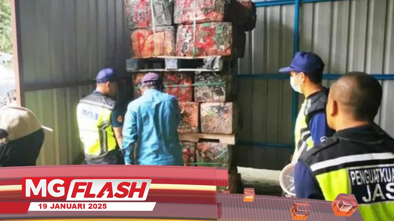 Kilang Sisa Elektronik Haram Diserbu JAS MGFlash