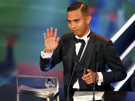 Gol ajaib Faiz dinobatkan pemenang Anugerah Puskas FiIFA 2016