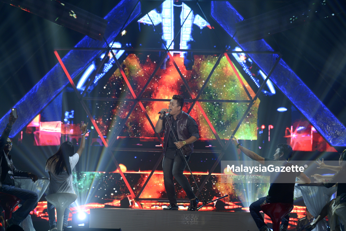 Kudien membuat persembahan dalam kategori Rock pada Malam Konsert Akhir 3 Juara di Plaza Alam Sentral, Shah Alam. foto FAREEZ FADZIL, 08 JANUARI 2017