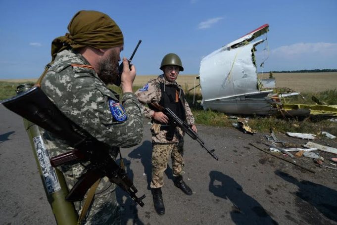 Lokasi kejadian trajedi MH17 trajedi di Ukraine ketika tinjauan di Grovova, Ukraine pada 22 Julai 2014. Foto : NOOR ASREKUZAIREY SALIM