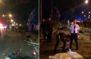 8 remaja berbasikal maut dirempuh kereta