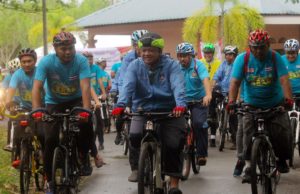 Kayuhan media 300km bawa mesej keamanan,kebajikan