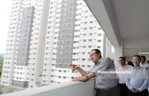 Menteri KPKT melawat tapak projek PPR Jinjang