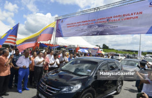 Pembukaan Jambatan Bulatan Mergastua