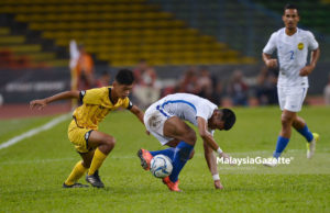 Harimau sedia terkam Garuda