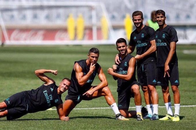 Ronaldo latihan