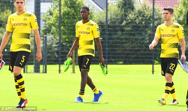 dembele tidak hadiri latihan