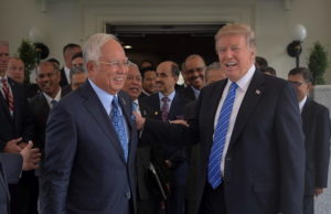 Presiden Trump puji pendirian Najib tentang antikeganasan