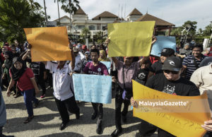 Demonstrasi Persatuan Bugis