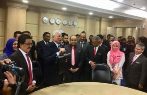 PM Najib tinjau persiapan akhir Bajet 2018