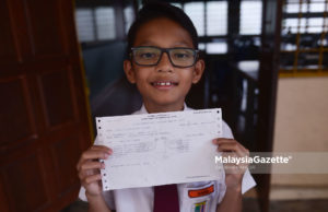 Suri rumah terkejut anak skor 6 A UPSR