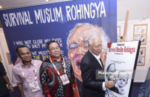 Pameran karikatur papar penderitaan Rohingya
