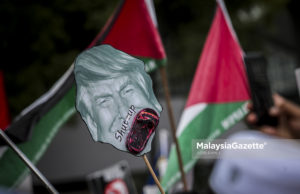 Himpunan Jerusalem di Hadapan Kedutaan USA