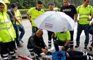 Maut bila motosikal bertembung