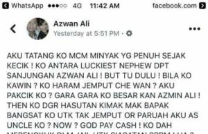 Anak saudara ditahan SPRM: Ini balasan Tuhan – Azwan Ali
