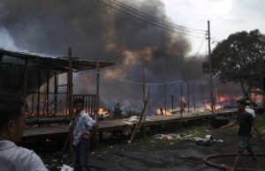 Lebih 50 rumah terbakar di Sandakan