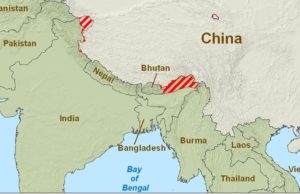 Dron India masuki China