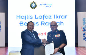 Affin Bank tandatangan ikrar bebas rasuah