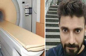 Maut disedut mesin MRI