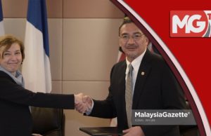 Hishammuddin Sambut Menteri Angkatan Tentera Perancis