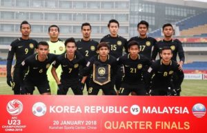 AFC B-23: Korea selatan sekat impian Malaysia