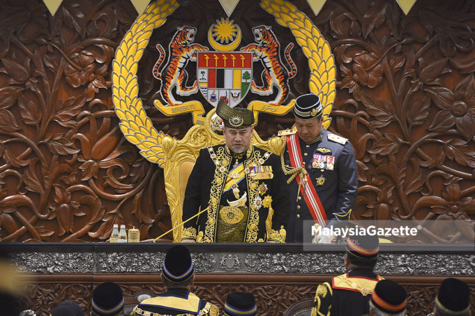 Yang di-Pertuan Agong, Sultan Muhammad V. foto FAREEZ FADZIL, 05 MAC 2018