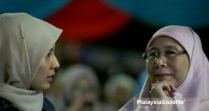 Presiden PKR, Datuk Seri Wan Azizah Wan Ismail.