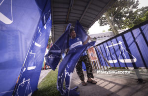 Jangan pasang bendera parti pada tiang elektrik, premis TNB