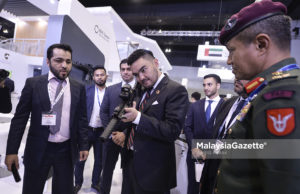 Raja Muda Selangor Lawat Pameran #DSA2018