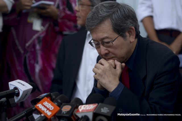 Dr. Tan Seng Giaw Orang yang menggelar saya anjing itulah anjing sebenarnya, kata Dr. Tan Seng Giaw, penyandang Parlimen, Kepong.