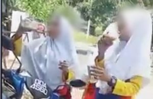 Polis tahan tiga pelajar perempuan minum ketum