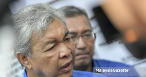 Datuk Seri Ahmad Zahid Hamidi. foto FAREEZ FADZIL, 01 MEI 2018