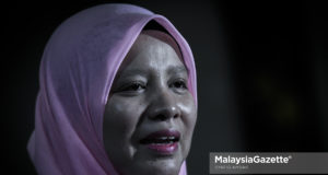 Calon Barisan Nasional untuk kerusi Dewan Undangan Negeri Luit, Nur Hidayah Mohd Shahaimi. foto SYAFIQ AMBAK, 02 MEI 2018.