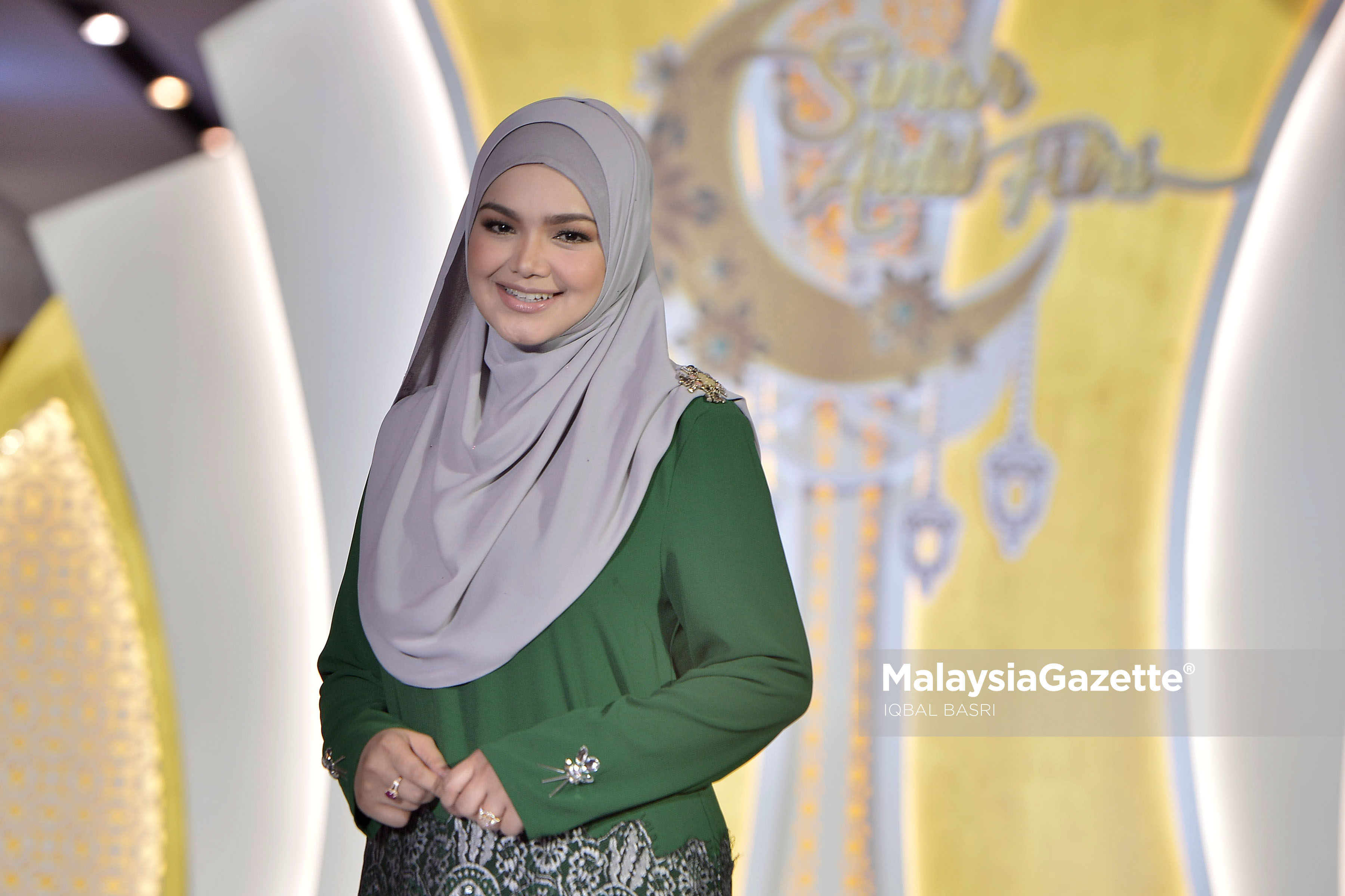 Sesi fotografi bersama Datuk Siti Nurhaliza pada Majlis Perkenalan Creacion and SimplySiti by Siti Nurhaliza di Melawati Mall Ampang, Selangor. foto IQBAL BASRI, 13 MEI 2018