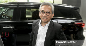 Ketua Pegawai Eksekutif Unie Peneraju Agenda Bumiputera (TERAJU), Datuk Husni Salleh ketika hadir di Menara ILHAM, Kuala Lumpur. foto FAREEZ FADZIL, 30 MEI 2018