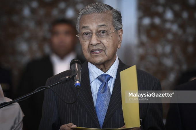 Perdana Menteri, Tun Dr Mahathir Mohamad